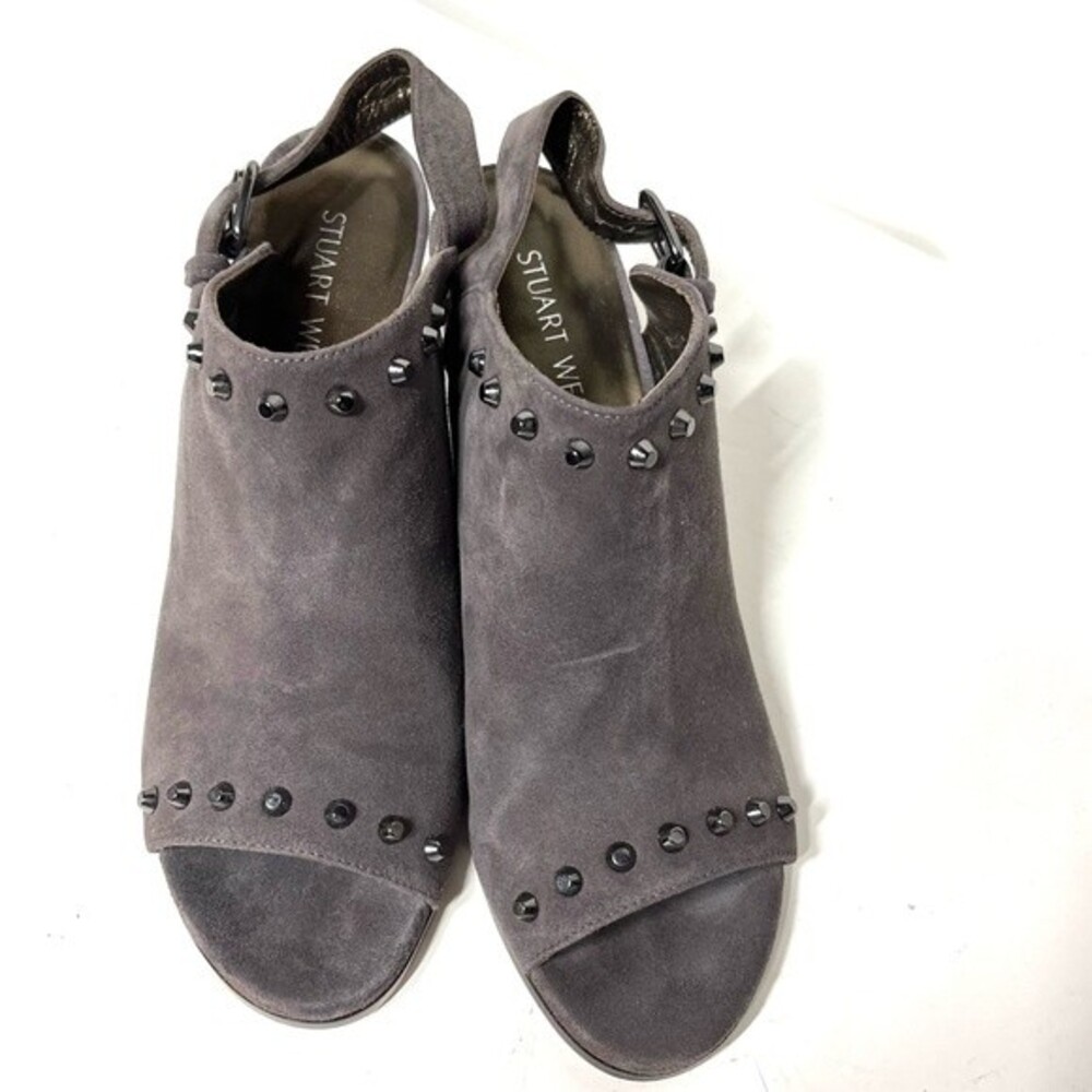 Stuart Weitzman The Commodore Suede Bootie In Lon… - image 3